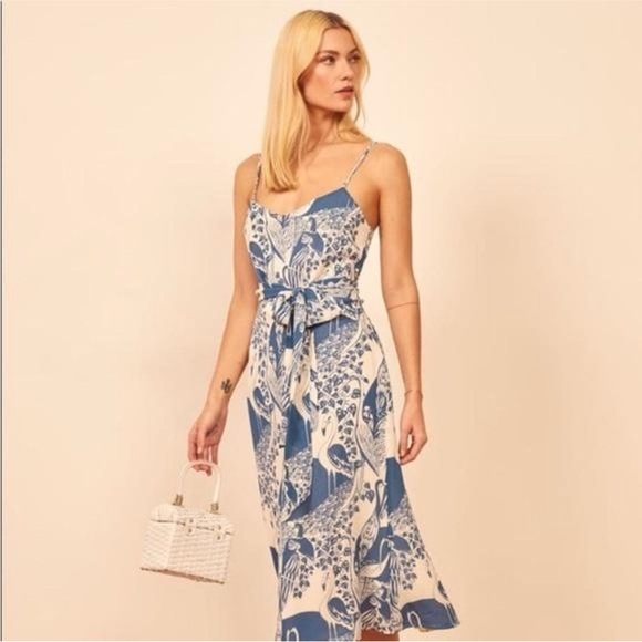 Reformation Watson Dress in Avian Print - Picture 1 of 6